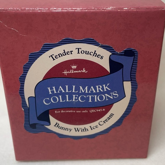 Bunny With Ice Cream Tender Touches Figurine - Picture 7 of 7